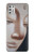 W1255 Buddha Face Hard Case and Leather Flip Case For Motorola Moto G Stylus (2021)