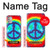 W1870 Tie Dye Peace Hard Case and Leather Flip Case For Motorola Moto G Stylus (2021)