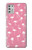 W2858 Pink Flamingo Pattern Hard Case and Leather Flip Case For Motorola Moto G Stylus (2021)