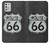 W3207 Route 66 Sign Hard Case and Leather Flip Case For Motorola Moto G Stylus (2021)