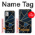 W3479 Navy Blue Graphic Art Hard Case and Leather Flip Case For Motorola Moto G Stylus (2021)