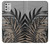 W3692 Gray Black Palm Leaves Hard Case and Leather Flip Case For Motorola Moto G Stylus (2021)