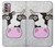 W3257 Cow Cartoon Hard Case and Leather Flip Case For Motorola Moto G30, G20, G10
