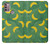 W3286 Banana Fruit Pattern Hard Case and Leather Flip Case For Motorola Moto G30, G20, G10