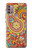 W3402 Floral Paisley Pattern Seamless Hard Case and Leather Flip Case For Motorola Moto G30, G20, G10