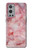 W2843 Pink Marble Texture Hard Case and Leather Flip Case For OnePlus 9 Pro