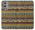 W2860 Aztec Boho Hippie Pattern Hard Case and Leather Flip Case For OnePlus 9 Pro