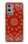 W3355 Bandana Red Pattern Hard Case and Leather Flip Case For OnePlus 9 Pro