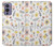 W2354 Pastel Flowers Pattern Hard Case and Leather Flip Case For OnePlus 9