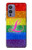 W2900 Rainbow LGBT Lesbian Pride Flag Hard Case and Leather Flip Case For OnePlus 9