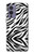 W3056 Zebra Skin Texture Graphic Printed Hard Case and Leather Flip Case For OnePlus 9