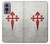 W3200 Order of Santiago Cross of Saint James Hard Case and Leather Flip Case For OnePlus 9