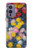 W3342 Claude Monet Chrysanthemums Hard Case and Leather Flip Case For OnePlus 9