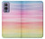 W3507 Colorful Rainbow Pastel Hard Case and Leather Flip Case For OnePlus 9