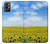 W0232 Sunflower Hard Case and Leather Flip Case For OnePlus 9R