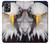 W0854 Eagle American Hard Case and Leather Flip Case For OnePlus 9R