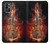 W0864 Fire Violin Hard Case and Leather Flip Case For OnePlus 9R