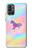 W3203 Rainbow Unicorn Hard Case and Leather Flip Case For OnePlus 9R