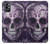 W3582 Purple Sugar Skull Hard Case and Leather Flip Case For OnePlus 9R