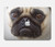 W1852 Pug Dog Hard Case Cover For MacBook 12″ - A1534