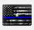 W3244 Thin Blue Line USA Hard Case Cover For MacBook Air 13″ - A1369, A1466