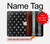 W3472 Firefighter Thin Red Line Flag Hard Case Cover For MacBook Air 13″ - A1369, A1466