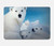 W0285 Polar Bear Family Arctic Hard Case Cover For MacBook Air 13″ - A1932, A2179, A2337