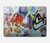 W0588 Wall Graffiti Hard Case Cover For MacBook Air 13″ - A1932, A2179, A2337