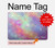 W3706 Pastel Rainbow Galaxy Pink Sky Hard Case Cover For MacBook Air 13″ - A1932, A2179, A2337