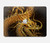 W2804 Chinese Gold Dragon Printed Hard Case Cover For MacBook Pro 13″ - A1706, A1708, A1989, A2159, A2289, A2251, A2338