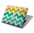 W2362 Rainbow Colorful Shavron Zig Zag Pattern Hard Case Cover For MacBook Pro 15″ - A1707, A1990