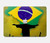 W2981 Brazil Football Soccer Hard Case Cover For MacBook Pro 15″ - A1707, A1990