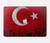 W2991 Turkey Football Soccer Hard Case Cover For MacBook Pro 15″ - A1707, A1990