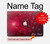 W3368 Zodiac Red Galaxy Hard Case Cover For MacBook Pro 15″ - A1707, A1990