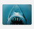 W0830 White Shark Hard Case Cover For MacBook Pro 16″ - A2141