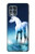 W1130 Unicorn Horse Hard Case and Leather Flip Case For Motorola Edge S