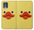 W1922 Duck Face Hard Case and Leather Flip Case For Motorola Edge S