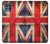 W2303 British UK Vintage Flag Hard Case and Leather Flip Case For Motorola Edge S