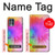 W2488 Tie Dye Color Hard Case and Leather Flip Case For Motorola Edge S