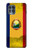 W3021 Romania Flag Hard Case and Leather Flip Case For Motorola Edge S