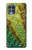 W3057 Lizard Skin Graphic Printed Hard Case and Leather Flip Case For Motorola Edge S