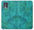 W3147 Aqua Marble Stone Hard Case and Leather Flip Case For Motorola Edge S