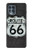 W3207 Route 66 Sign Hard Case and Leather Flip Case For Motorola Edge S