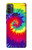 W2884 Tie Dye Swirl Color Hard Case and Leather Flip Case For Motorola Moto G50