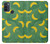 W3286 Banana Fruit Pattern Hard Case and Leather Flip Case For Motorola Moto G50