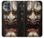 W2112 Hannya Demon Mask Hard Case and Leather Flip Case For Motorola Moto G100