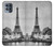 W2350 Old Paris Eiffel Tower Hard Case and Leather Flip Case For Motorola Moto G100