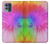 W2488 Tie Dye Color Hard Case and Leather Flip Case For Motorola Moto G100