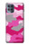 W2525 Pink Camo Camouflage Hard Case and Leather Flip Case For Motorola Moto G100