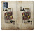 W2528 Poker King Card Hard Case and Leather Flip Case For Motorola Moto G100